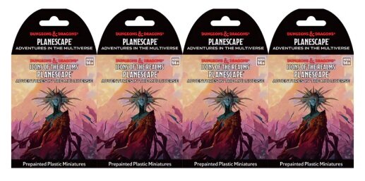 D&D Icons of the Realms Set 30 Planescape Adventures in the Multiverse Booster Brick (8)