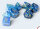 Shimmer™ Polyhedral Aqueous/gold 7-Die Set (with bonus die)