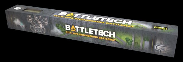 BattleTech Neoprene BattleMat Cities HPG Engineering/Business District