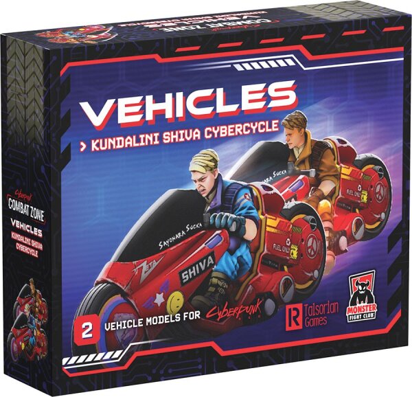 Cyberpunk Red Combat Zone Kundalini Shiva Cybercycle