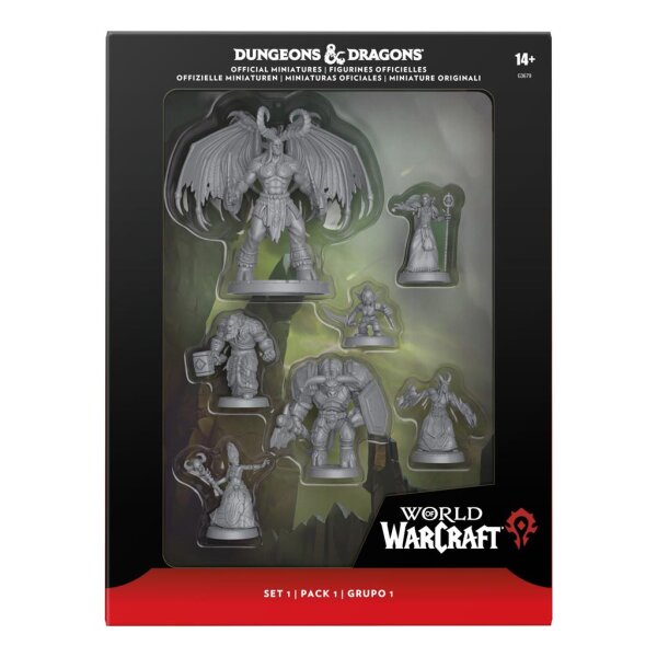 Dungeons & Dragons x World of Warcraft Official Miniatures Set 1