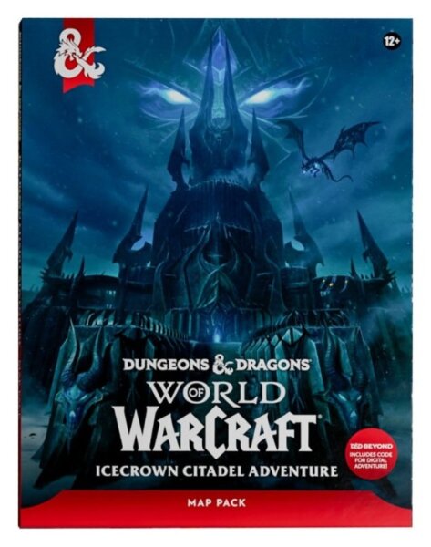 D&D World of Warcraft Icecrown Citadel Adventure Map Pack - EN