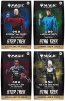 MTG - Star Trek Commander Deck Display (4 Decks) - EN