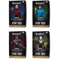 MTG - Star Trek Commander Deck Display (4 Decks) - DE