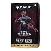 MTG - Star Trek Commander Deck Klingon Fury Red, White,...