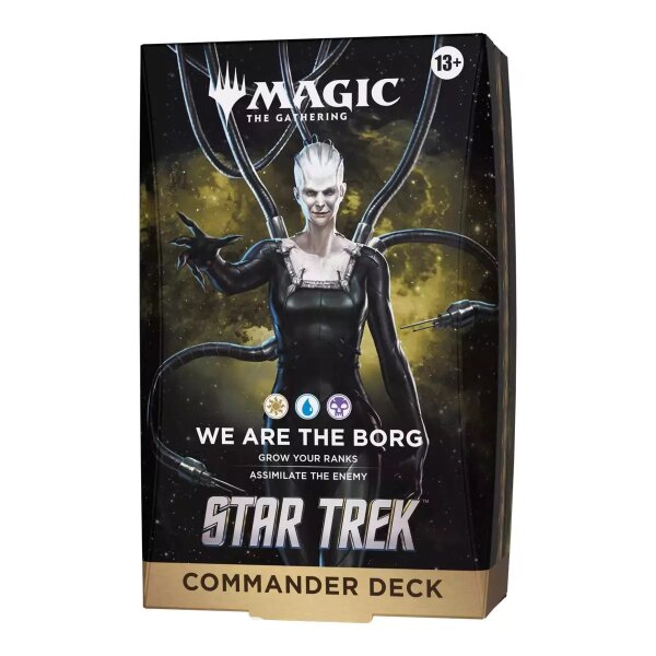 MTG - Star Trek Commander Deck We are the Borg (White, Blue, Black) - EN