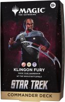 MTG - Star Trek Commander Deck Klingonischer Zorn (Rot,...
