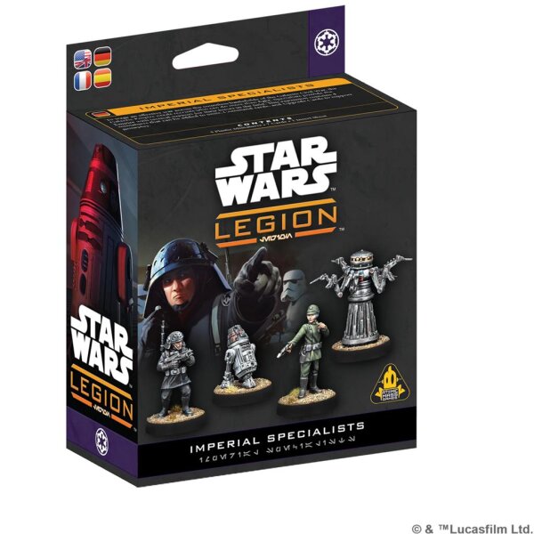 Star Wars Legion Imperial Specialists (Deutsch/English)