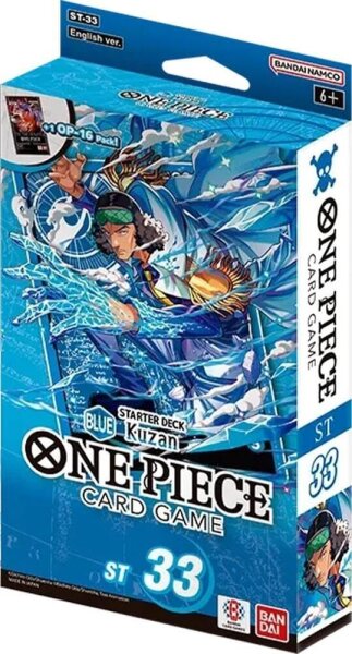 One Piece Card Game Starter Deck ST-33 Blue Kuzan ENGLISH