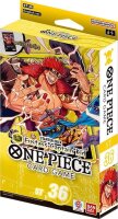 One Piece Card Game Starter Deck ST-36 gelb Eustass...