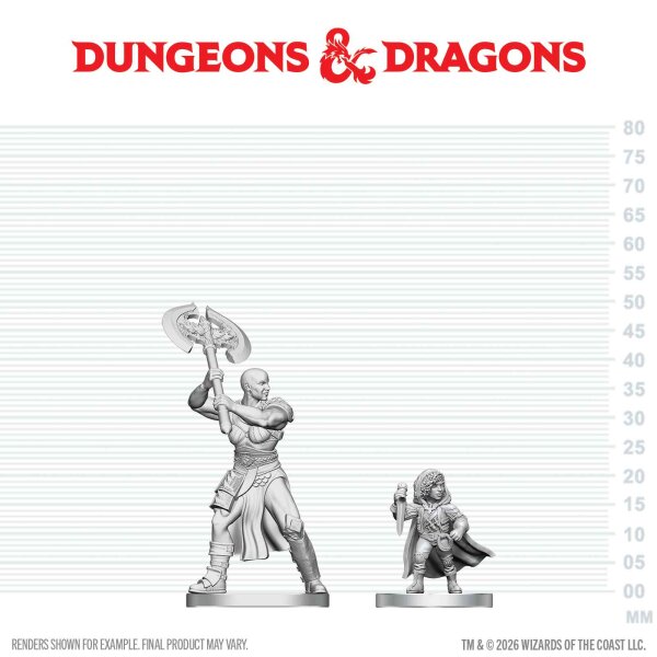 D&D Nolzurs Marvelous Minis W29 Goliath Barbarian & Halfling Rogue MOQ2