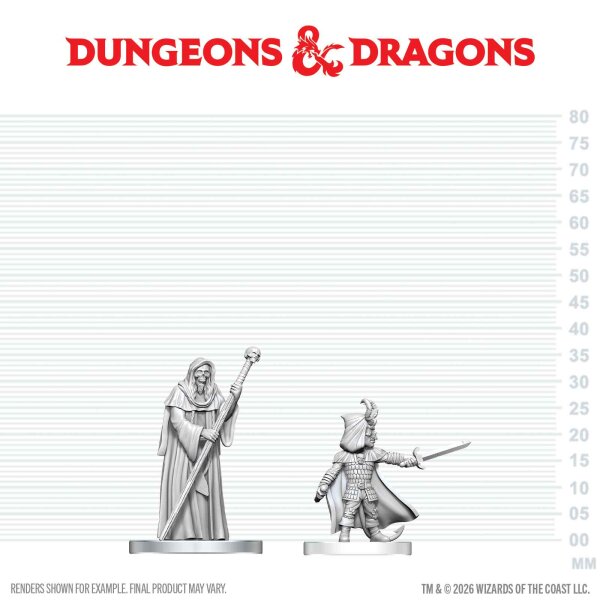 D&D Nolzurs Marvelous Minis W29 Cultist of Bhaal & Cultist of Myrkul MOQ2