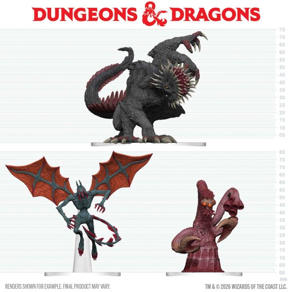 D&D Icons of the Realms Maddening Monsters of Ravenloft