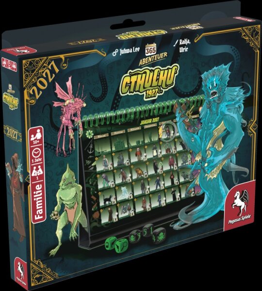 365 Abenteuer – Cthulhu 1927 [Kalender Edition 2027]