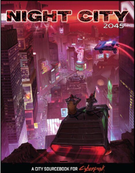Cyberpunk Red Night City 2045