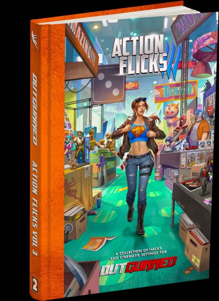 Outgunned Superheroes RPG Action Flicks 3 (english)