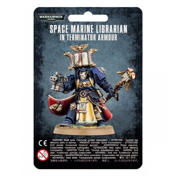 SPACE MARINE LIBRARIAN IN TERMINATOR ARMOUR (2015)