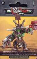 Ork Warboss Waaghboss mit Schnappasquig