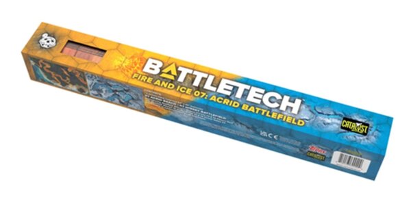 BattleTech BattleMat Fire and Ice 07 Acrid Battlefield