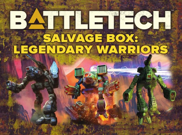 BattleTech Legendary Warriors Display (9) (english)