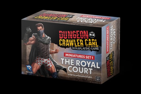 Dungeon Crawler Carl RPG Minis Set 1 The Royal Court