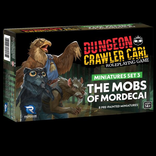 Dungeon Crawler Carl RPG Minis Set 3 Mobs of Mordecai