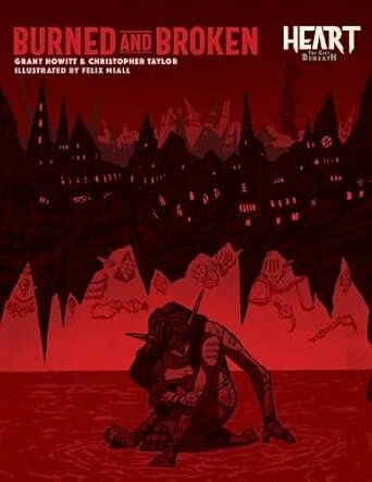 Heart The City Beneath Burned and Broken Spine Printing (english)