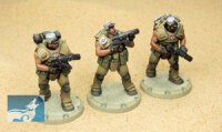 Dust Tactics: Allied British Commandos Kill Squad French Legion