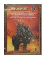 Krieger des Chaos Chaosgeneral auf dämonischem Reittier